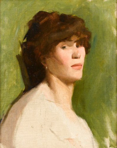 Porträt einer Frau, ca. 1885 von Albert de Belleroche